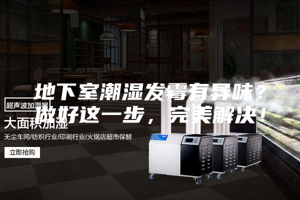 地下室潮濕發(fā)霉有異味？做好這一步，完美解決！