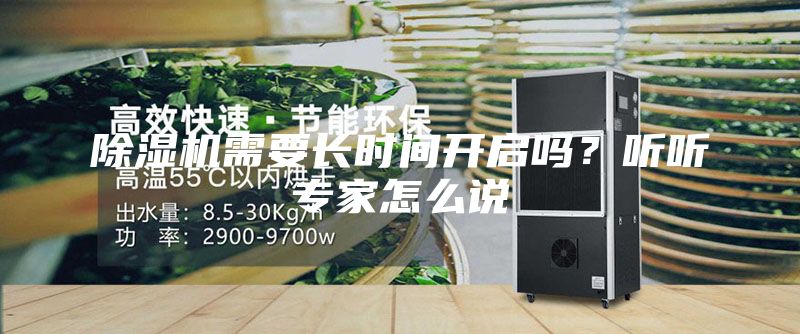 除濕機需要長時間開啟嗎？聽聽專家怎么說