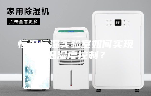 恒溫恒濕實驗室如何實現(xiàn)溫濕度控制？