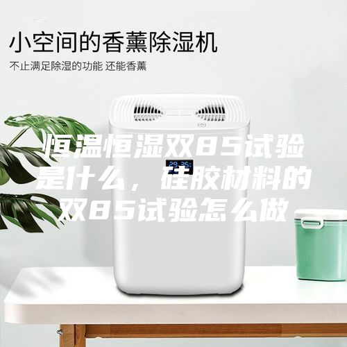 恒溫恒濕雙85試驗是什么，硅膠材料的雙85試驗怎么做