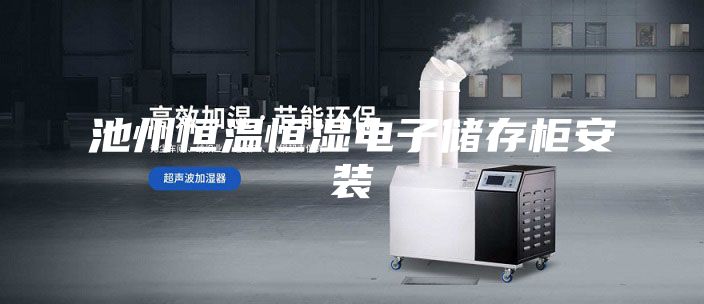 池州恒溫恒濕電子儲存柜安裝